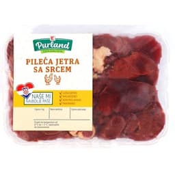 Pileća jetra sa srcem 1 kg