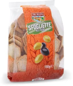 Lisnati prutići s maslinama 180 g